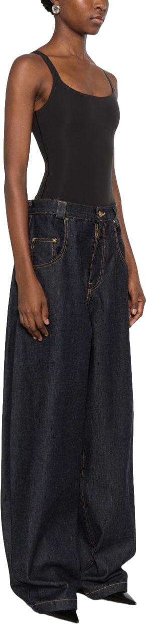 032C Square neck bodysuit