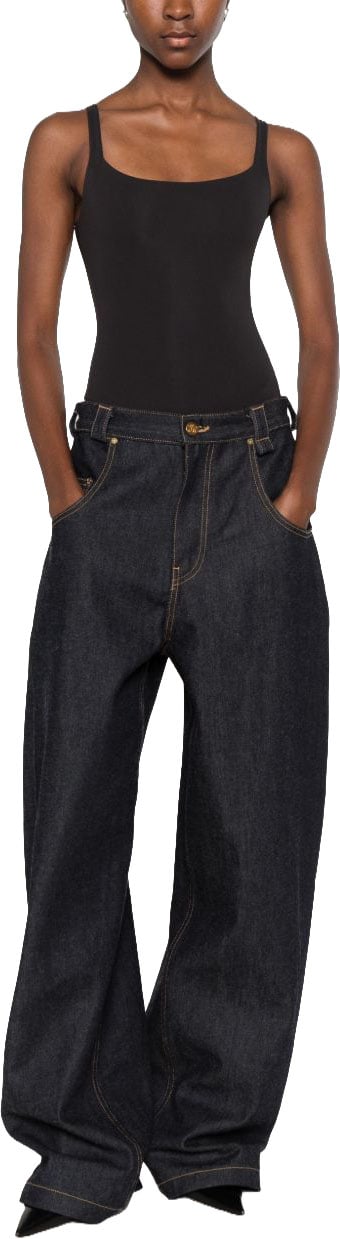 032C Square neck bodysuit