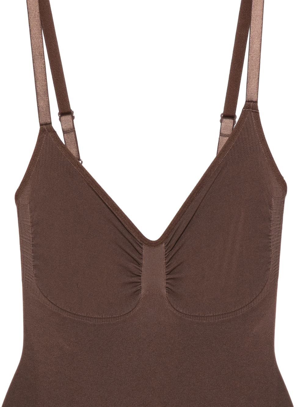 032C Seamless thong bodysuit