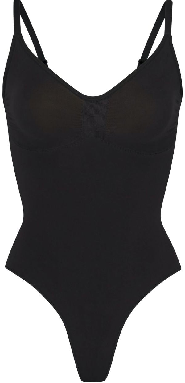 032C Seamless thong bodysuit