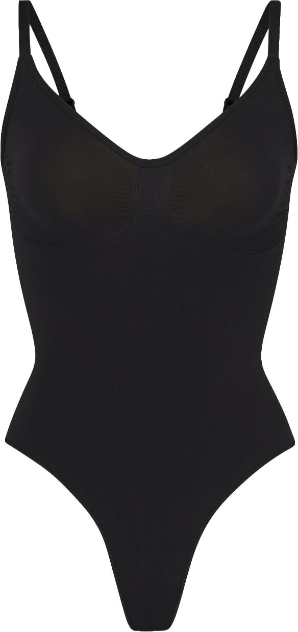 032C Seamless thong bodysuit