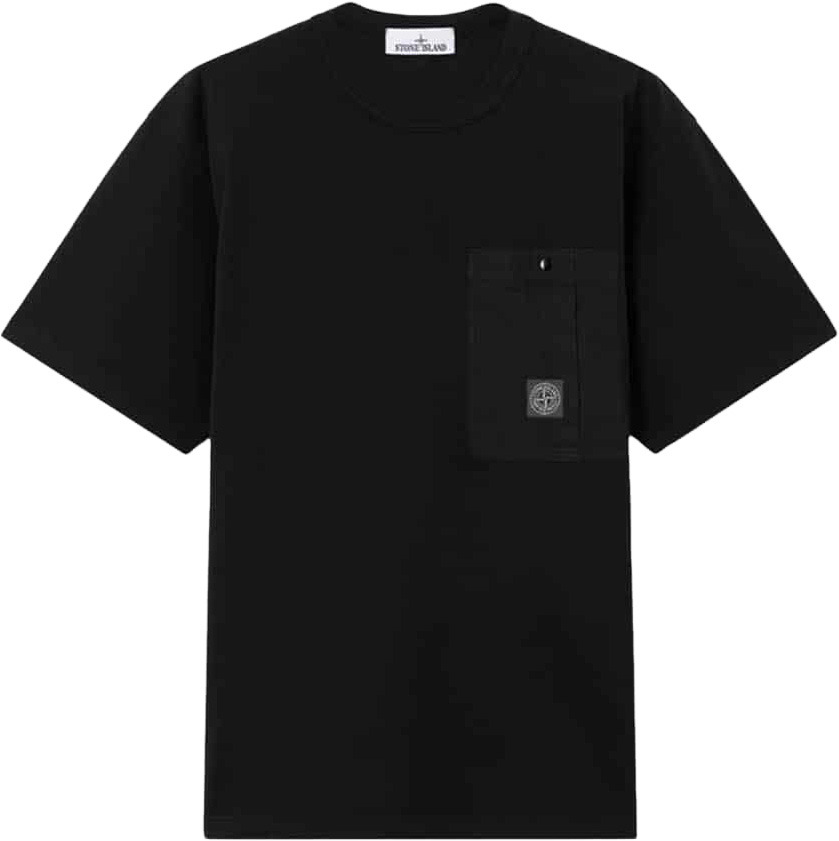 Stone Island T-Shirt Zwart