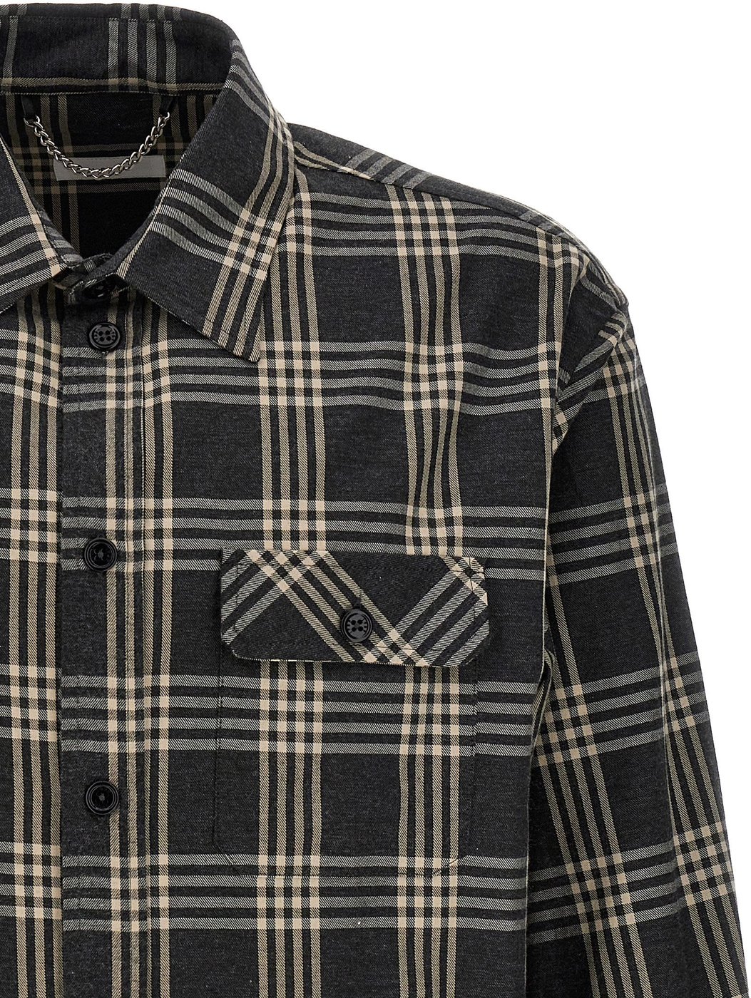 1989 Studio Gray Cotton Blouse