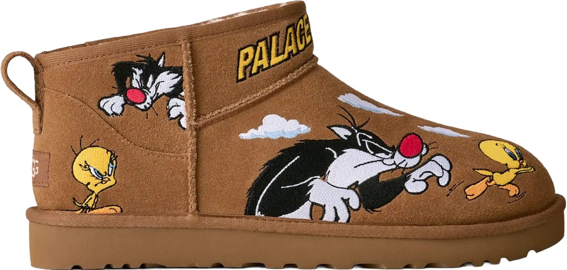 UGG Classic Ultra Mini Boot 'Palace x Looney Tunes Chestnut'