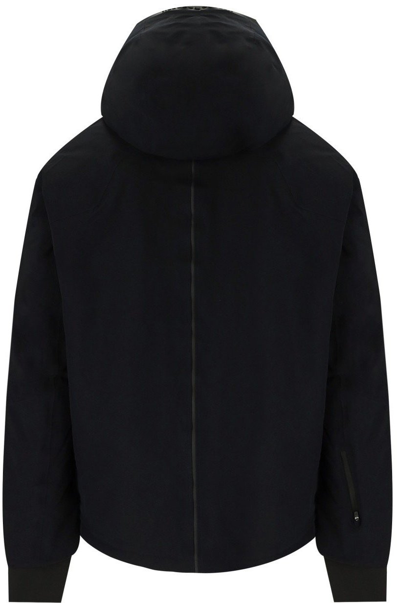 Weryk Black Blue Hooded Jacket Black