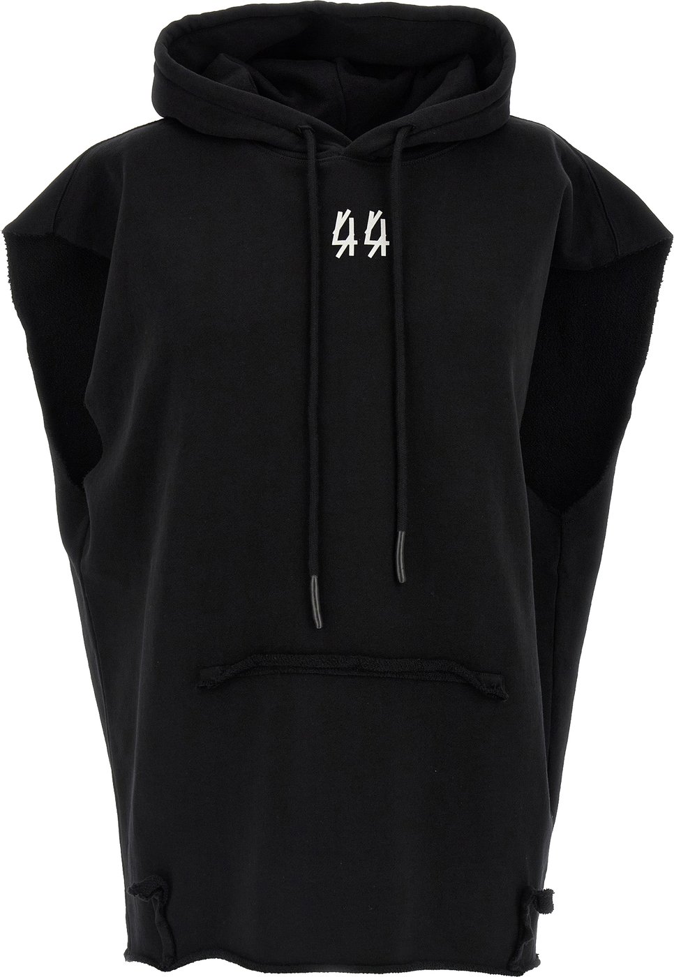 44 Label Group Black Cotton Sweatshirt
