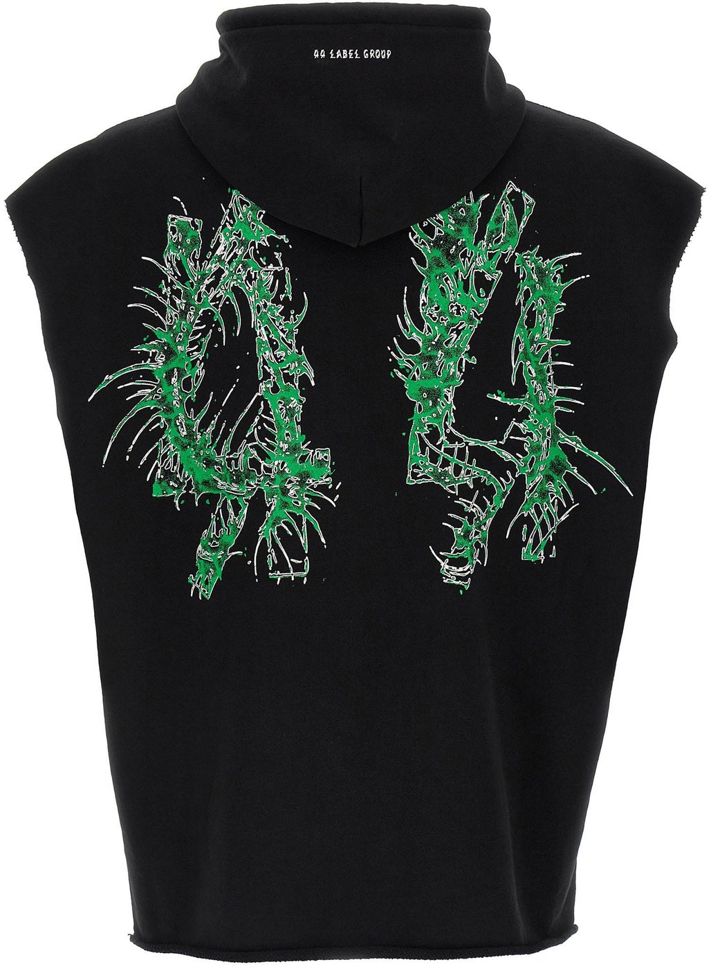 44 Label Group Black Cotton Sweatshirt