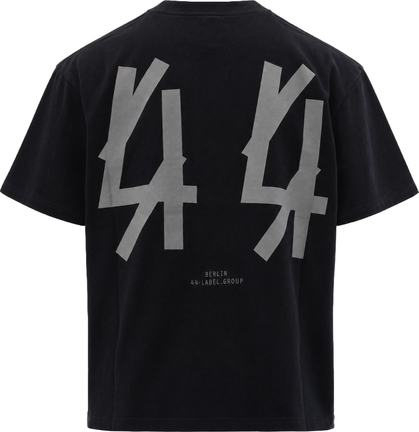 T-Shirts And Polos Black Classic 44 Solid Dark Sa