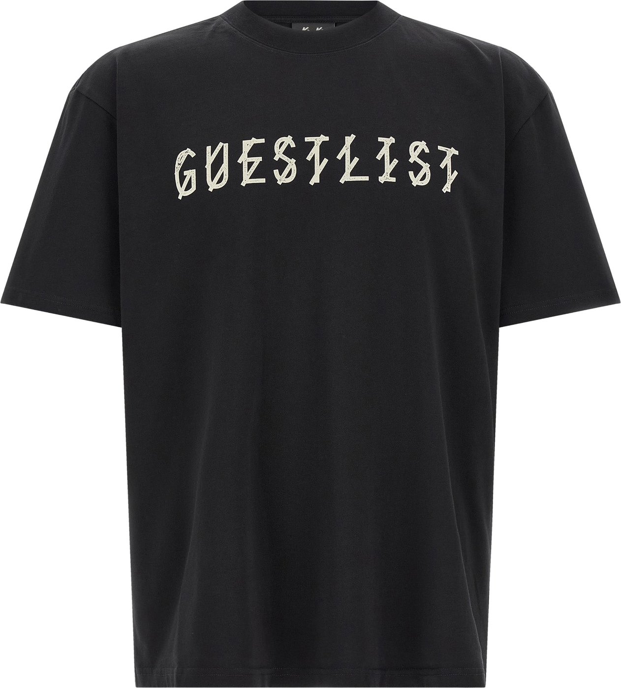 44 Label Group Black Cotton T-Shirt