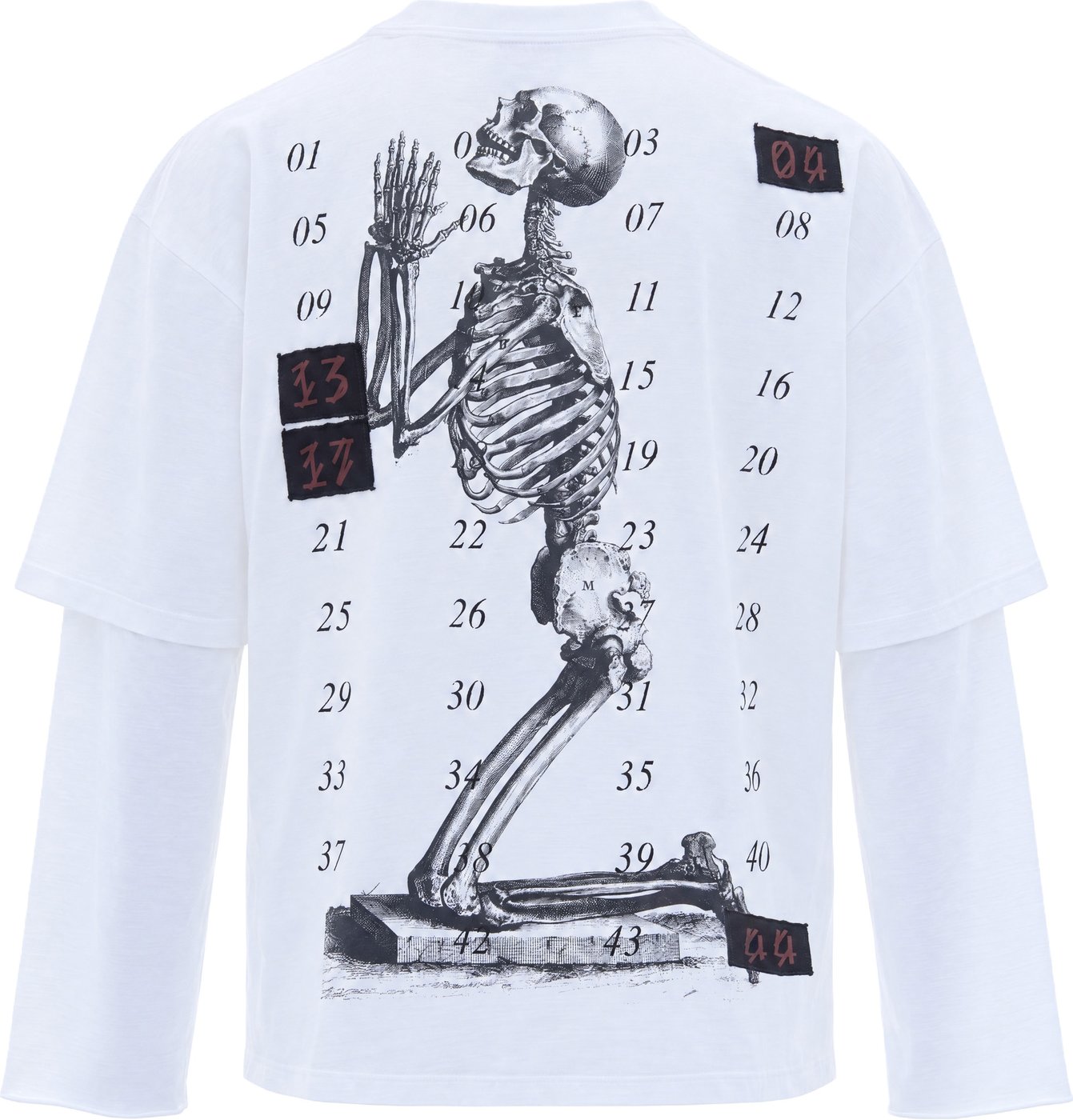 T-Shirts And Polos Optical White Lotto Patch Blac