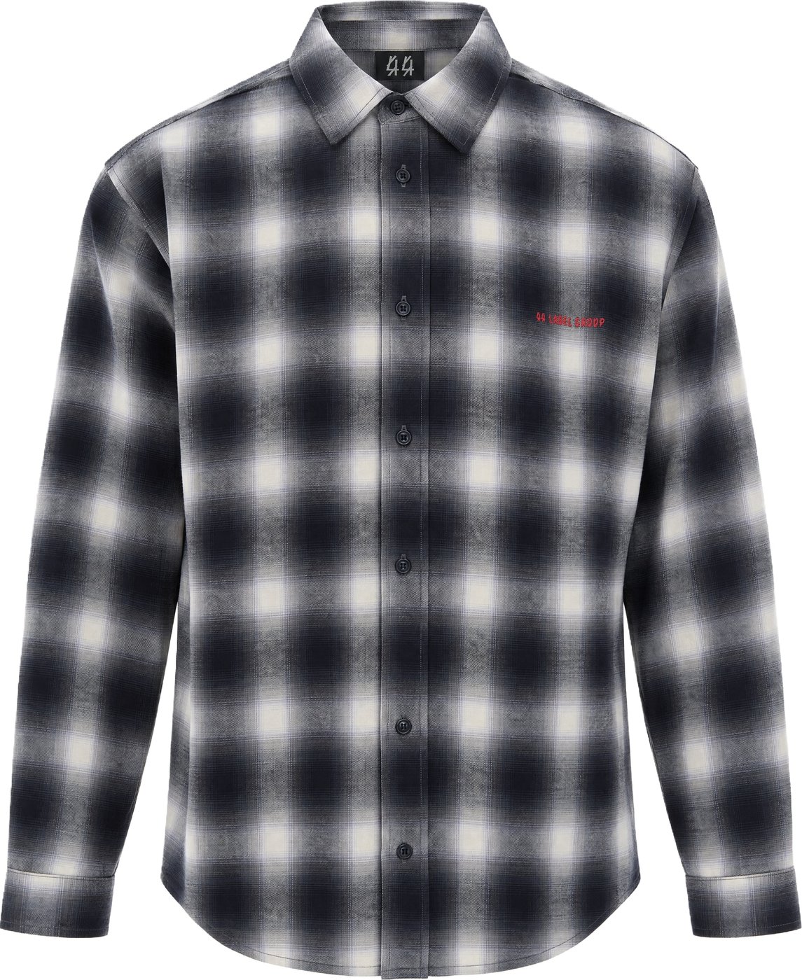 Shirts Gray Dark Red Patch