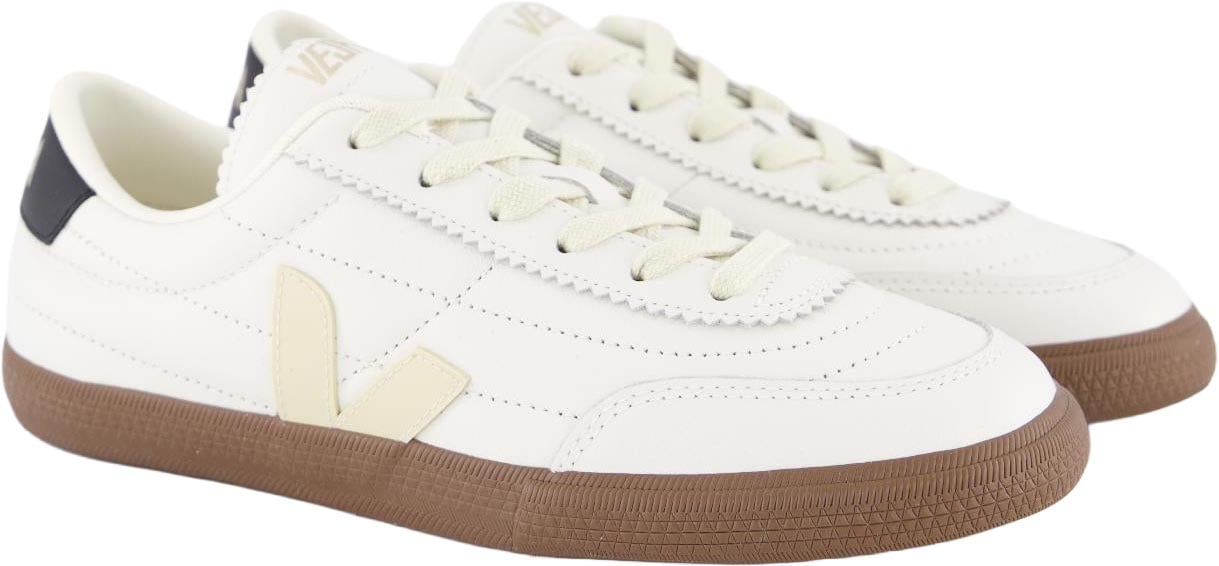 Dames Panenka Leather Sneaker Wit