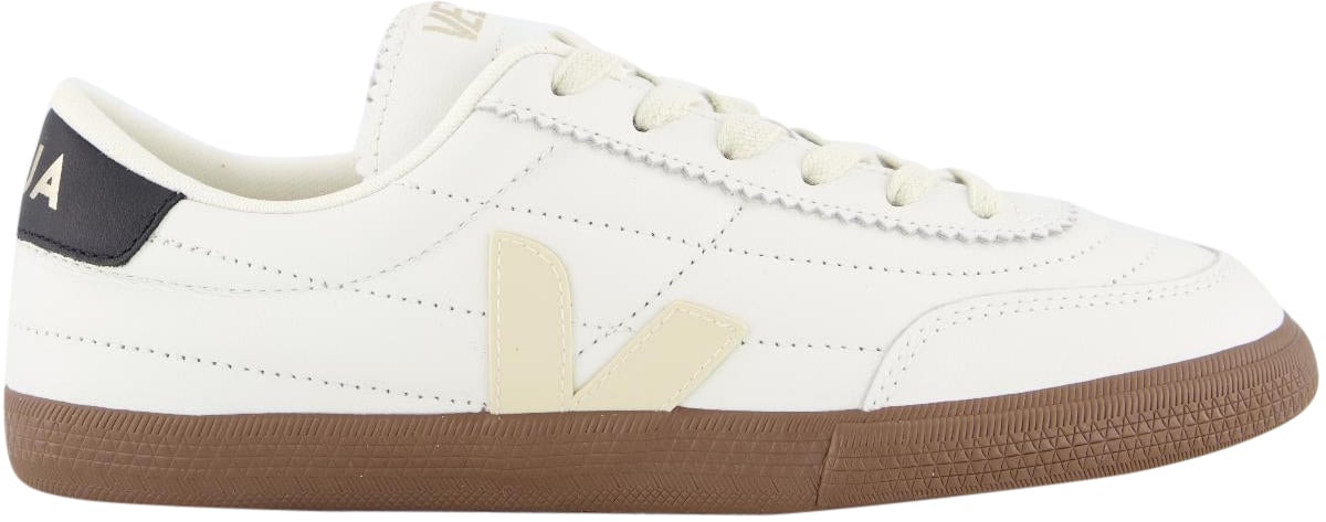 Dames Panenka Leather Sneaker Wit