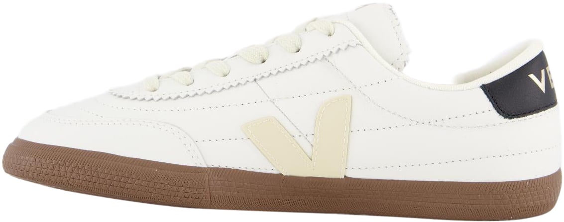 Dames Panenka Leather Sneaker Wit