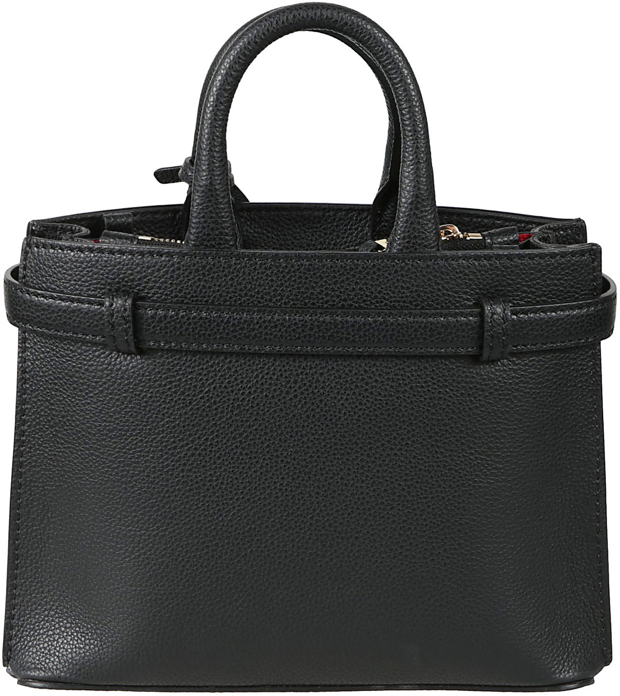 Faubour Small Zip Carryall Bag Black