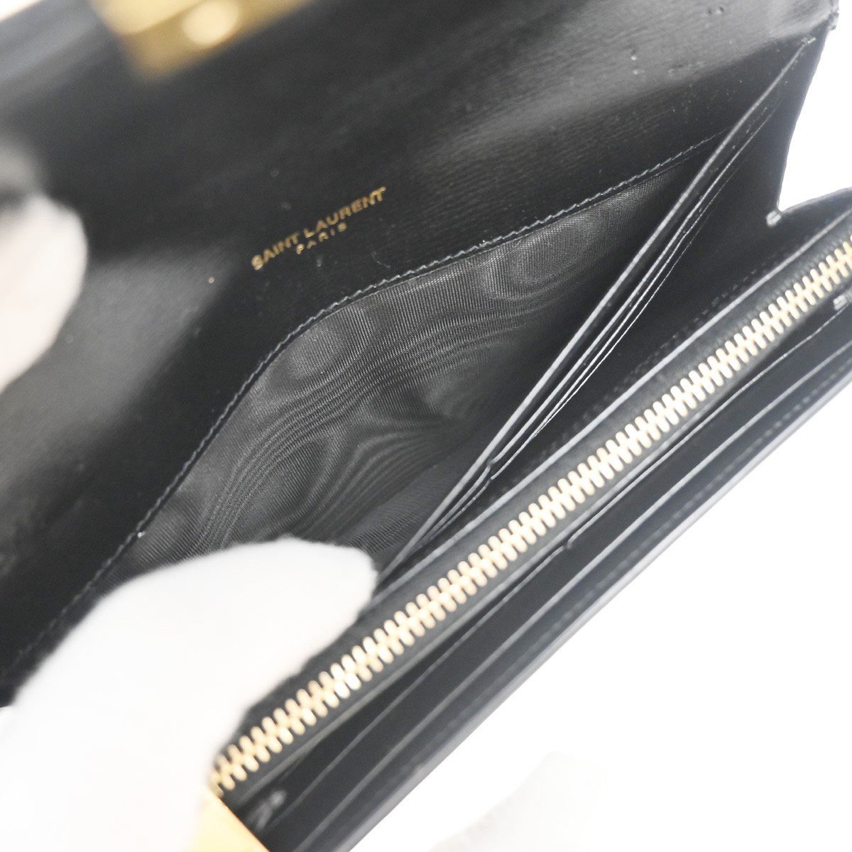 Saint Laurent Bellechasse Flap Leather