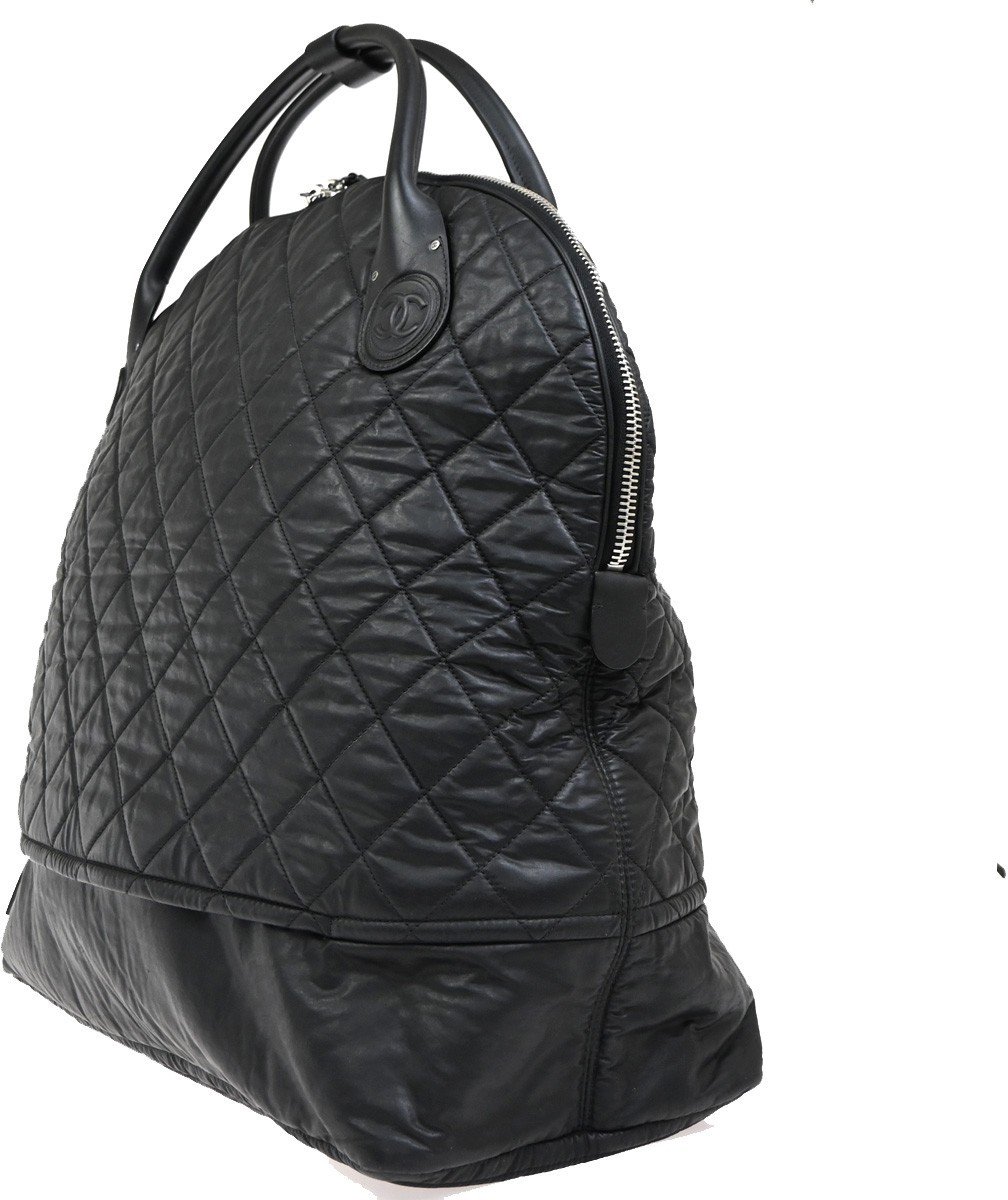 Chanel Horizontal Sport Weekender Quilted Coated Canvas XL
