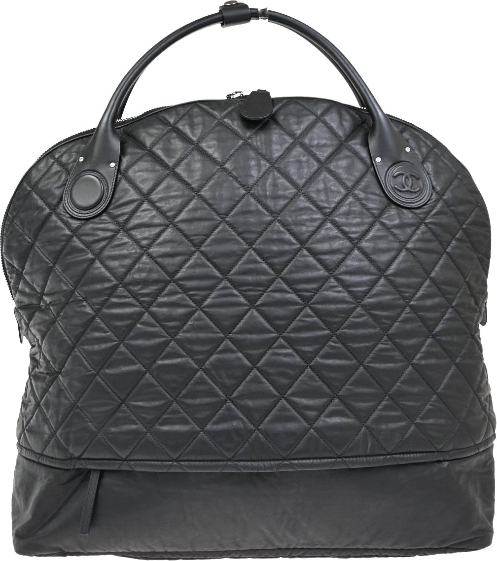 Chanel Horizontal Sport Weekender Quilted Coated Canvas XL