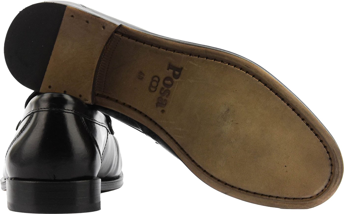 Penny Loafer Wrinkle Black