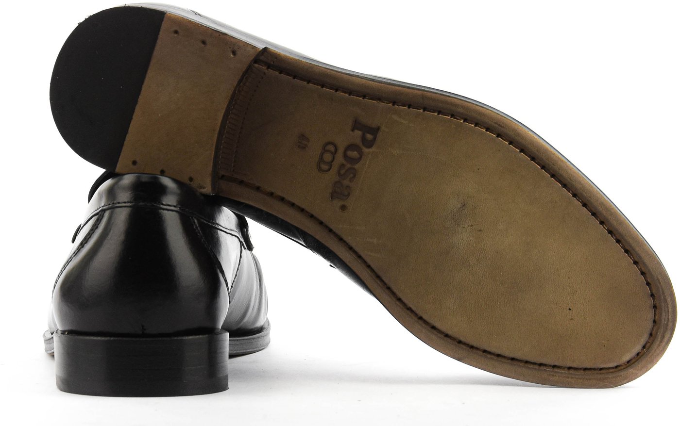Penny Loafer Wrinkle Black