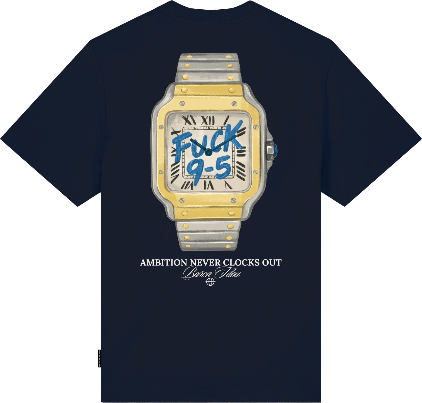 T-shirt F*ck 9-5 Oxford Blue