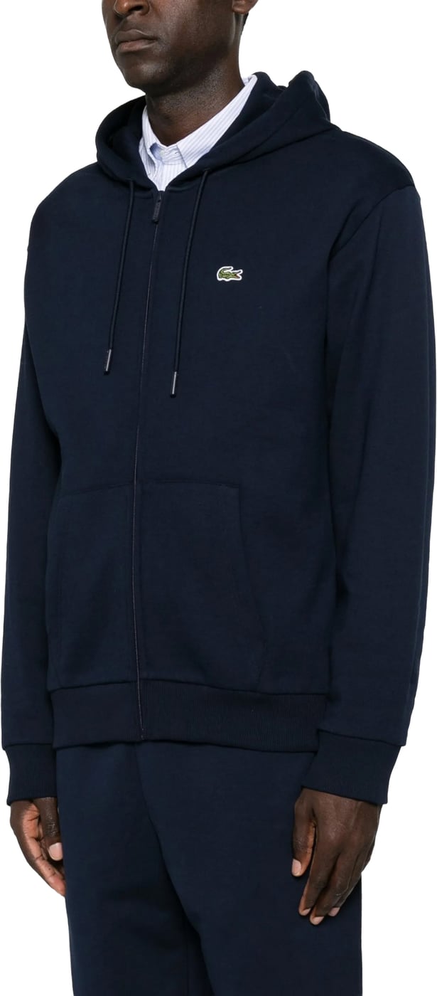 hoodie kap blauw