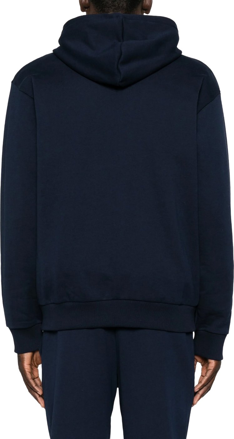 hoodie kap blauw
