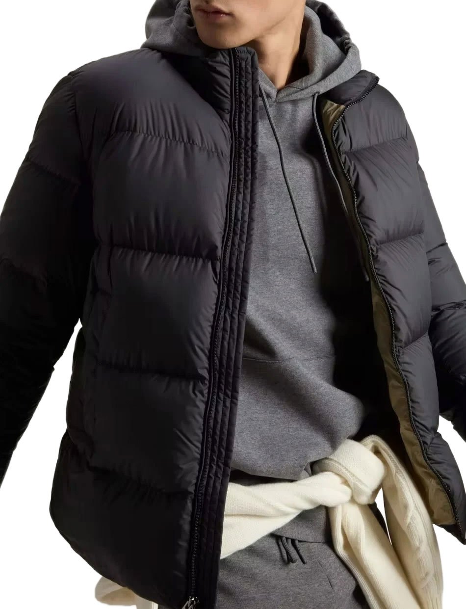 Men Cloud Eagle Jacket Black