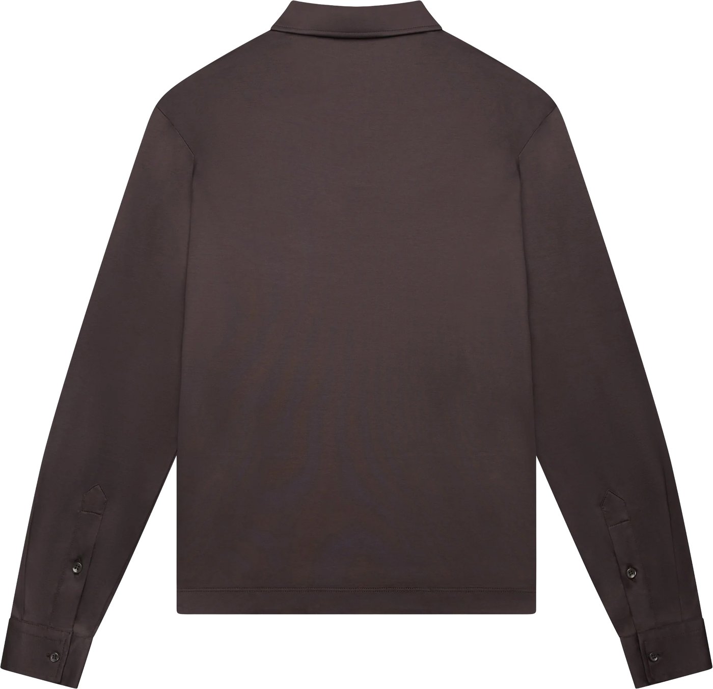 Supima Zip Polo Ebony
