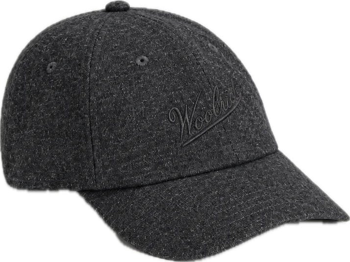 Solid Wool Baseball Cap Faded Melan