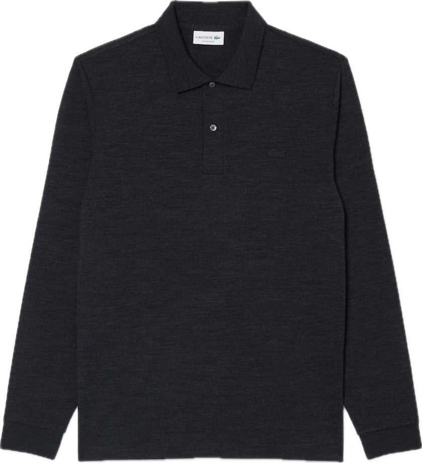 polo lange mouwen donkergrijs