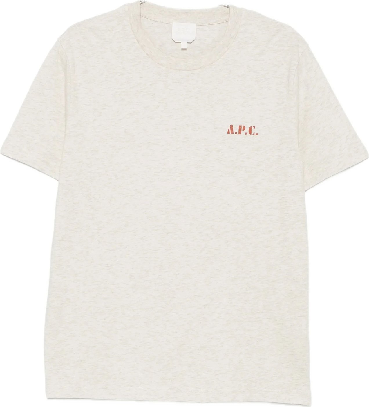 t-shirt ecru chine