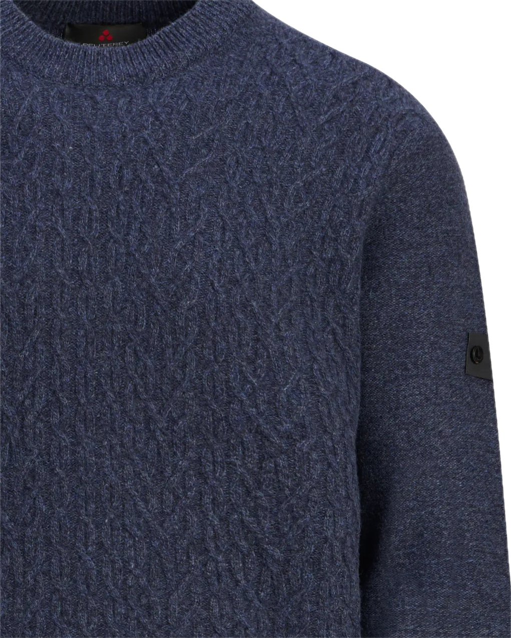 trui ronde hals Alcione blauw