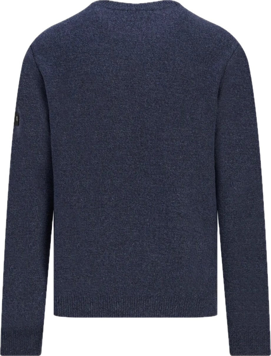 trui ronde hals Alcione blauw