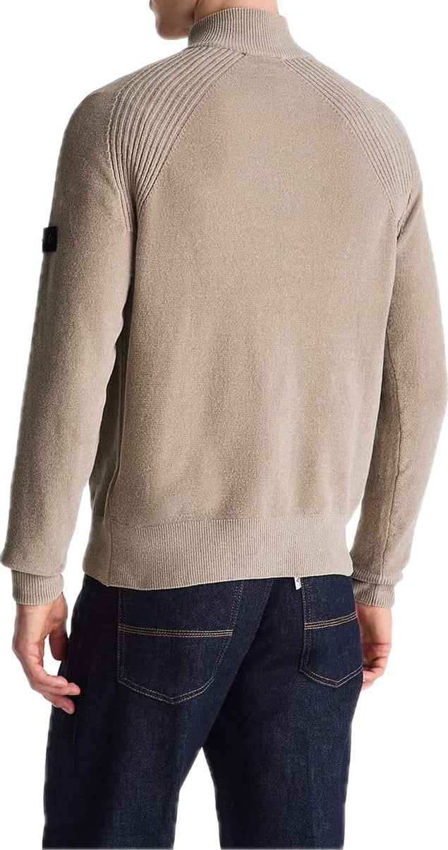 zippullover beige Crivelli