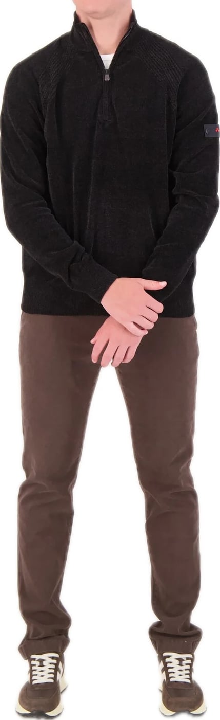 zippullover zwart Crivelli