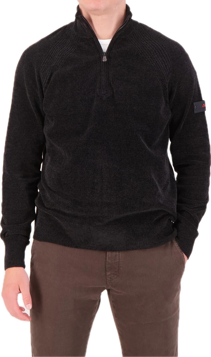 zippullover zwart Crivelli