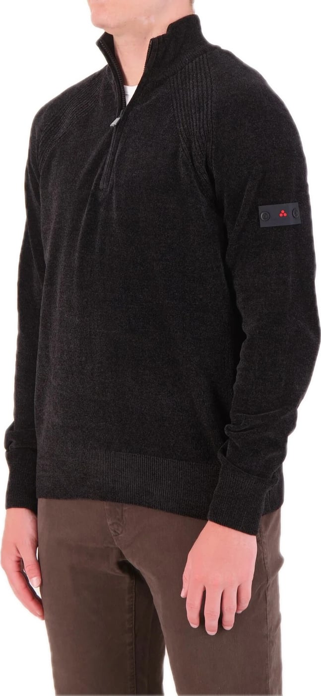 zippullover zwart Crivelli