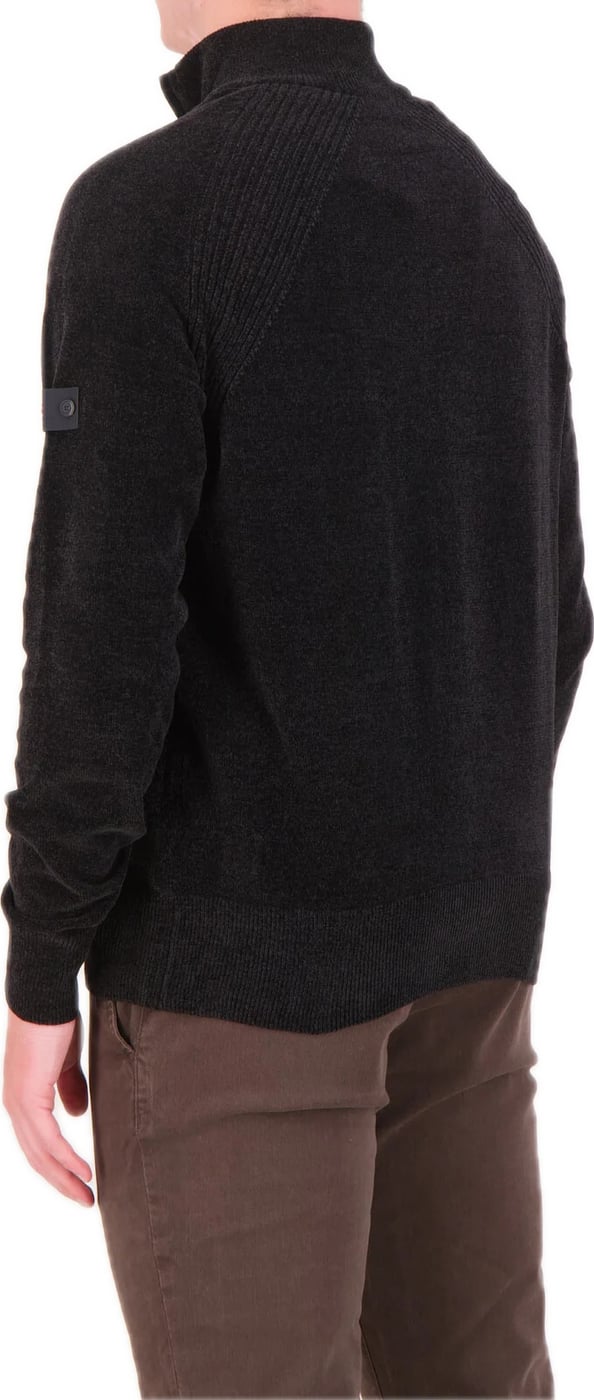 zippullover zwart Crivelli
