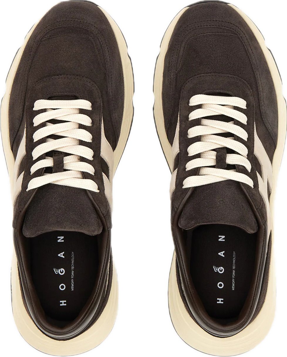 sneaker hyperlight Bianco/Marrone
