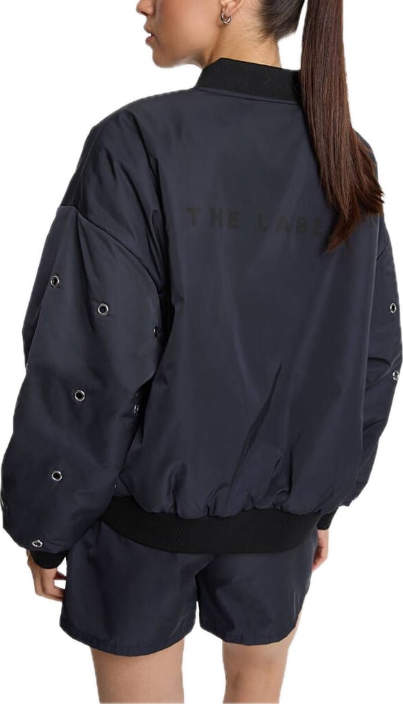 donkerblauwe bomber ringen