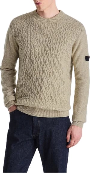 wollen trui beige