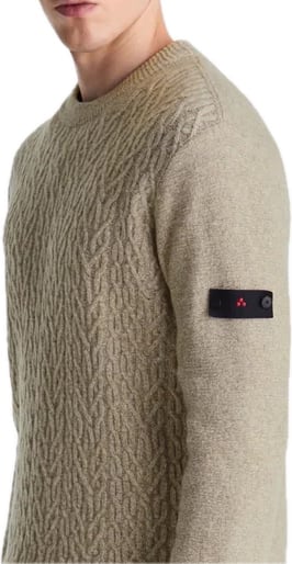 wollen trui beige
