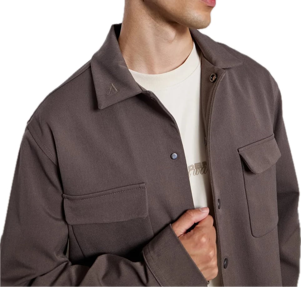 albano shirt grijs