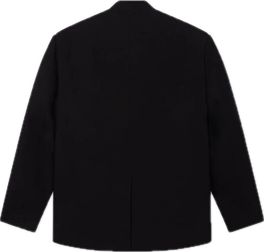 gilet zwart met knopen