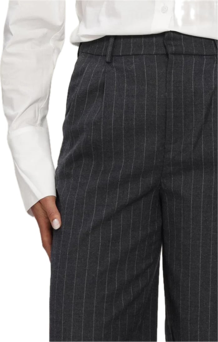 broek grijs met strepen