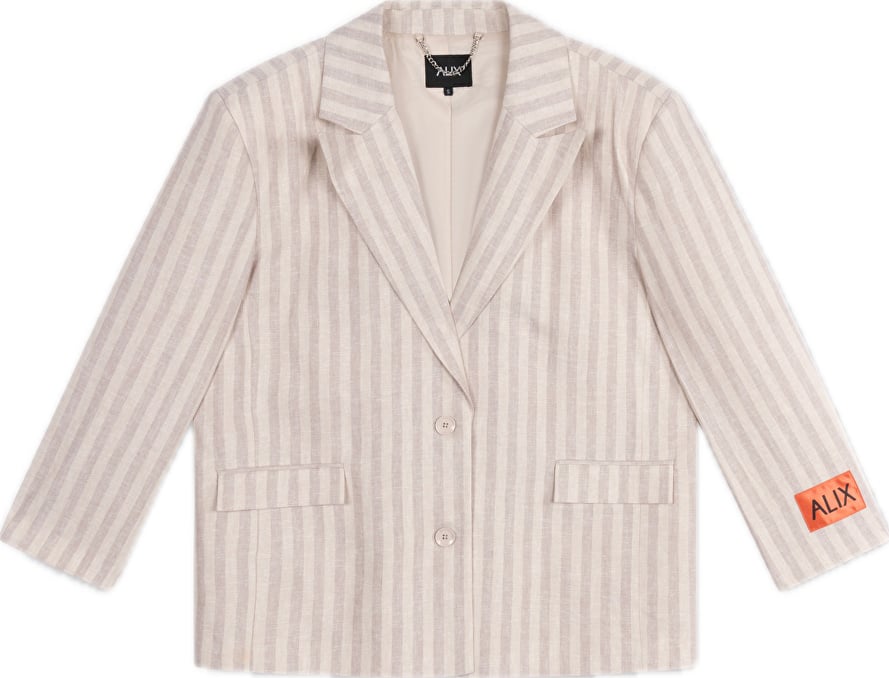 blazer met strepen