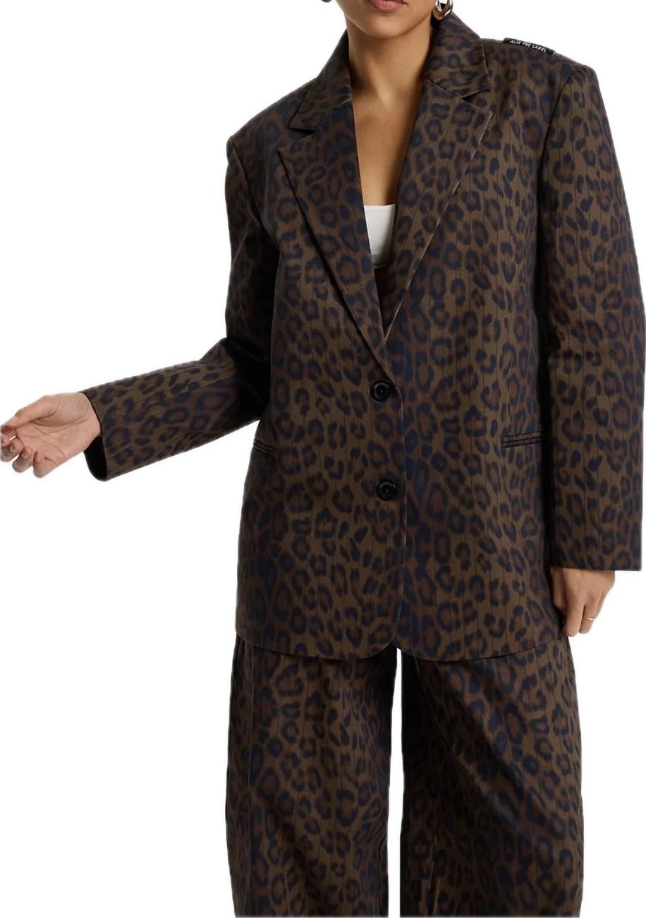 blazer panterprint