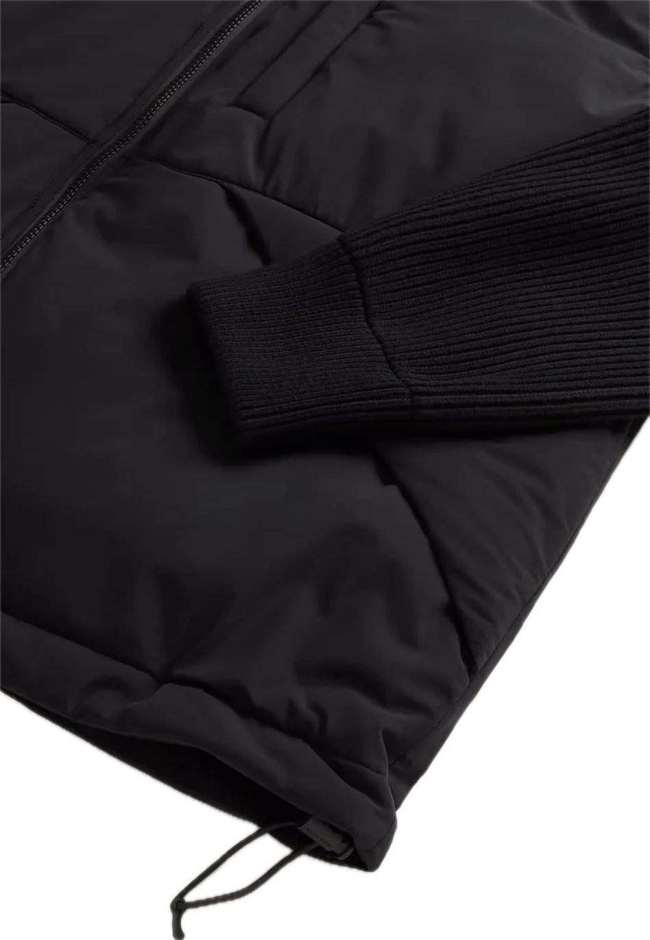 Matt Stretch Hybrid Jacket Black