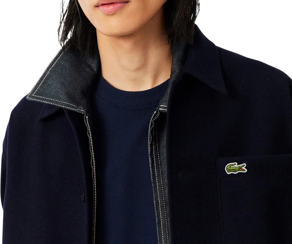 navy vestje met knopen